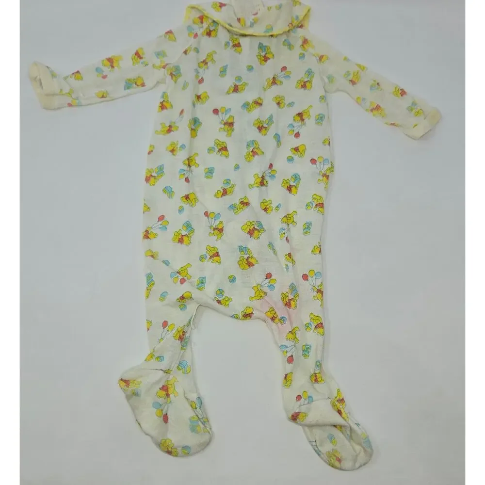 Winnie The Pooh Infant Baby Pajamas Sleepsuit SearsPooh Bear Honey Pot 14-18 lb - Picture 12 of 16